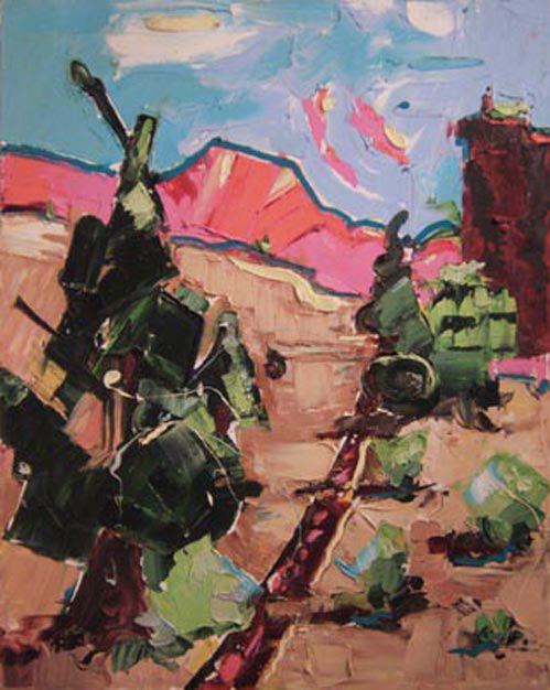 L032 2006 'Desert Fantasy 24"x30"x2-1/2" (also in Landscape)