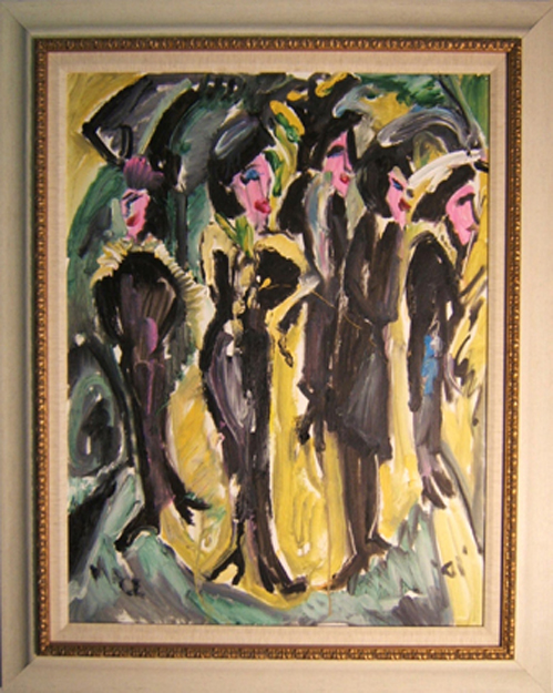 P015 2001 'Prostitutes After Kirchener' 24"x30"