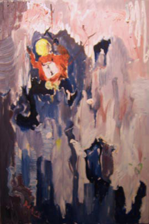 L004 2007 'Icefest Climber' 24"x36" (also in People)