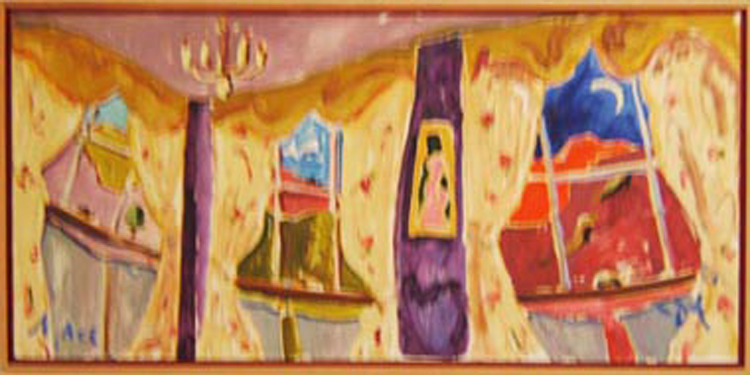 SOLD L007 2004 'Morning, Noon, and Night' 36"x18"